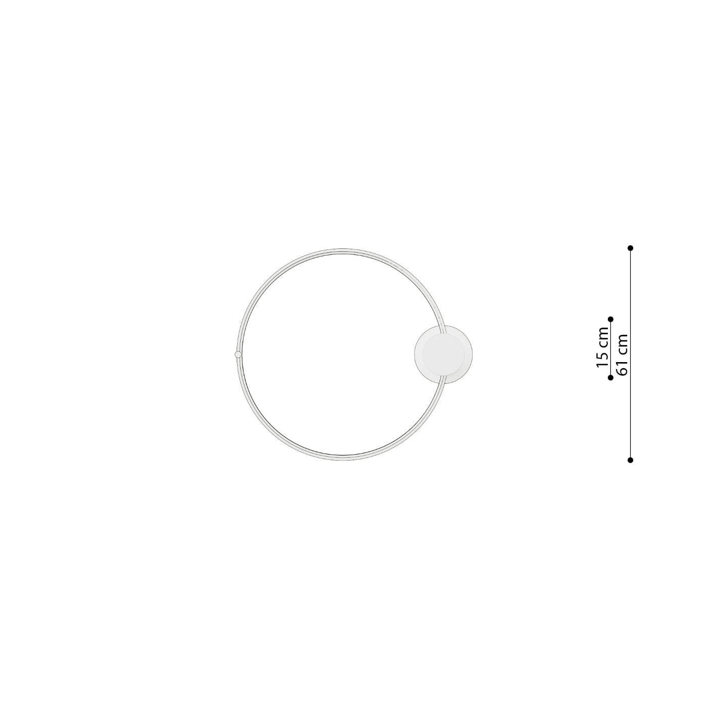 Plafond "RIO 55" 3000K