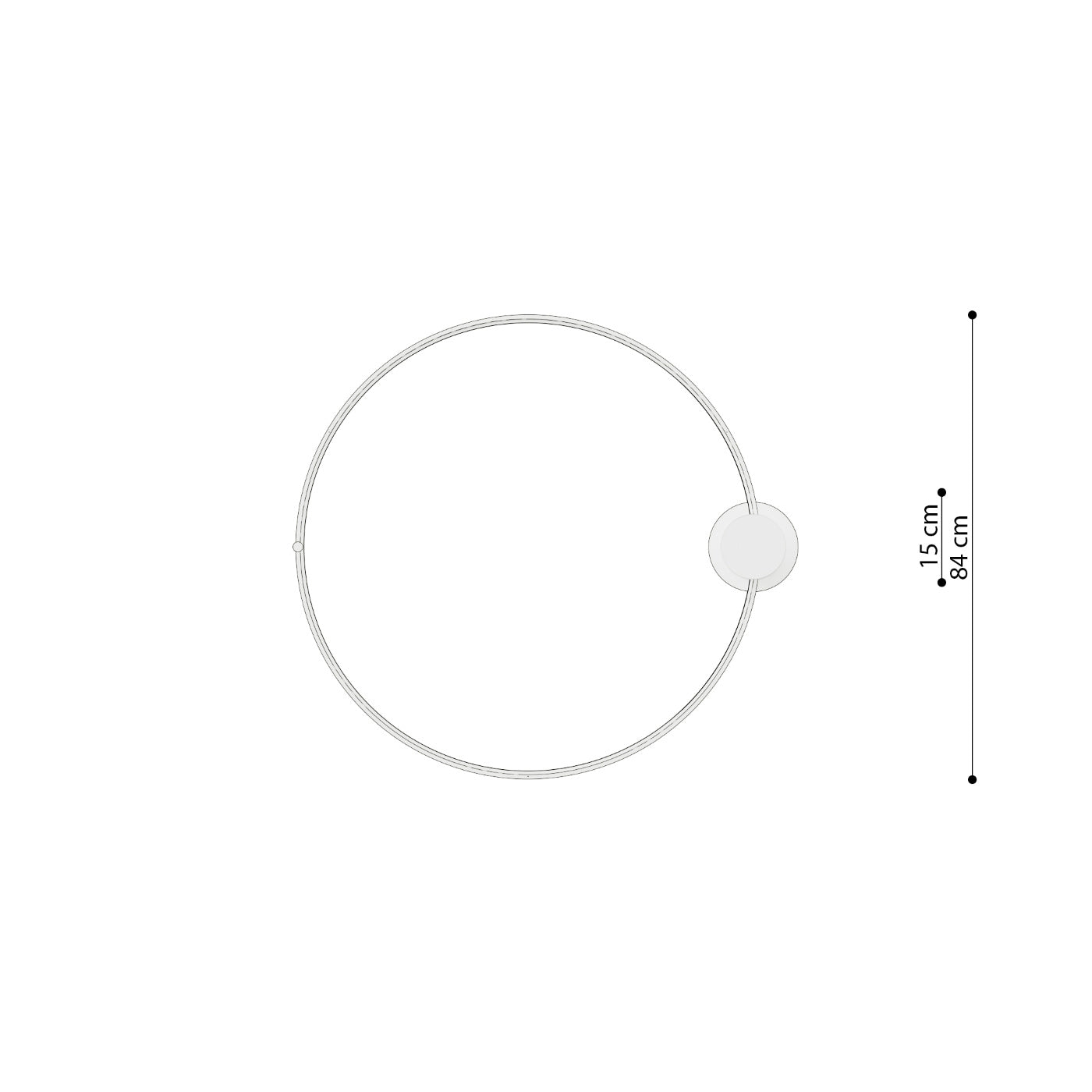 Plafond "RIO 78" 4000K