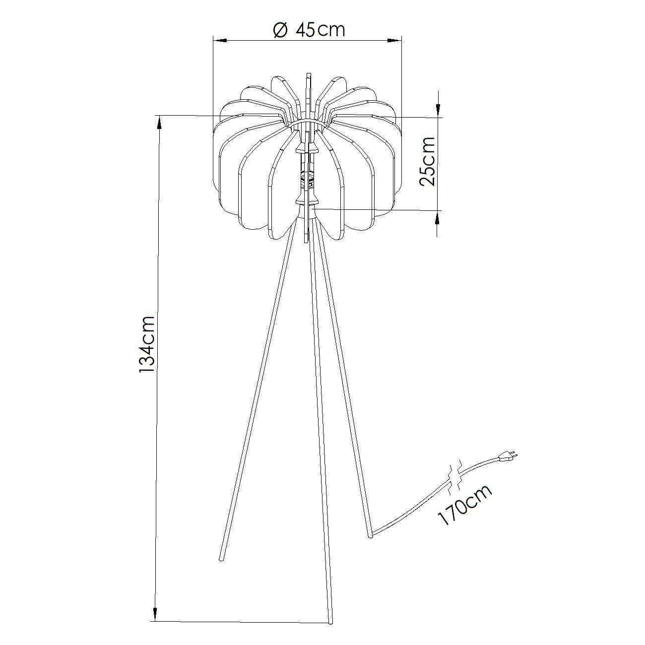 Stehleuchte "MULA 45"