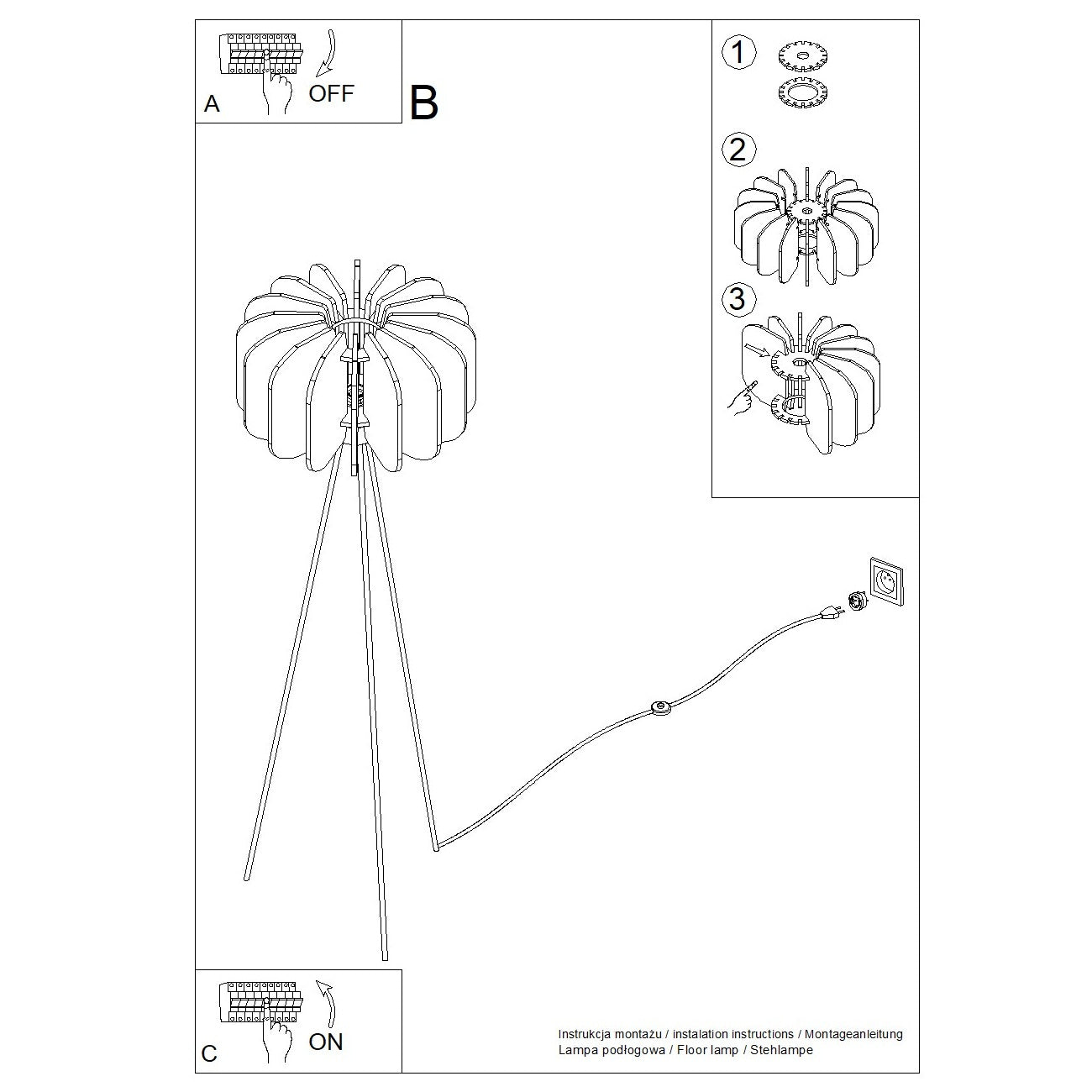 Stehleuchte "MULA 45"