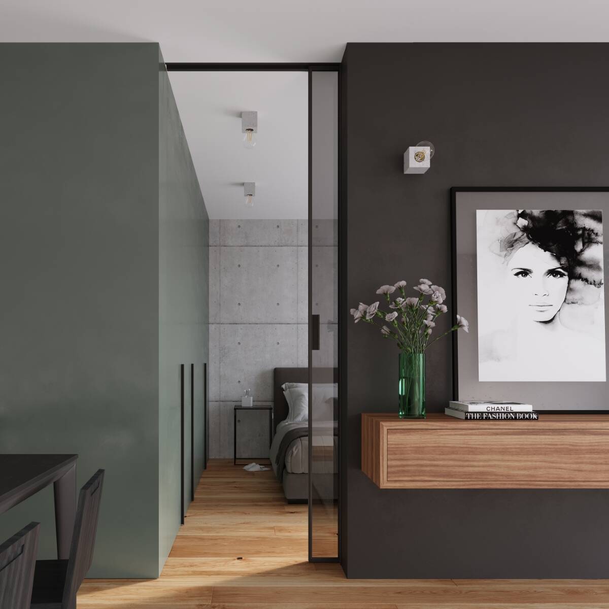 Beton - Tischleuchte "Ariz" – Schreibtischlampen in Betongrau | Dexity Lichtdesign