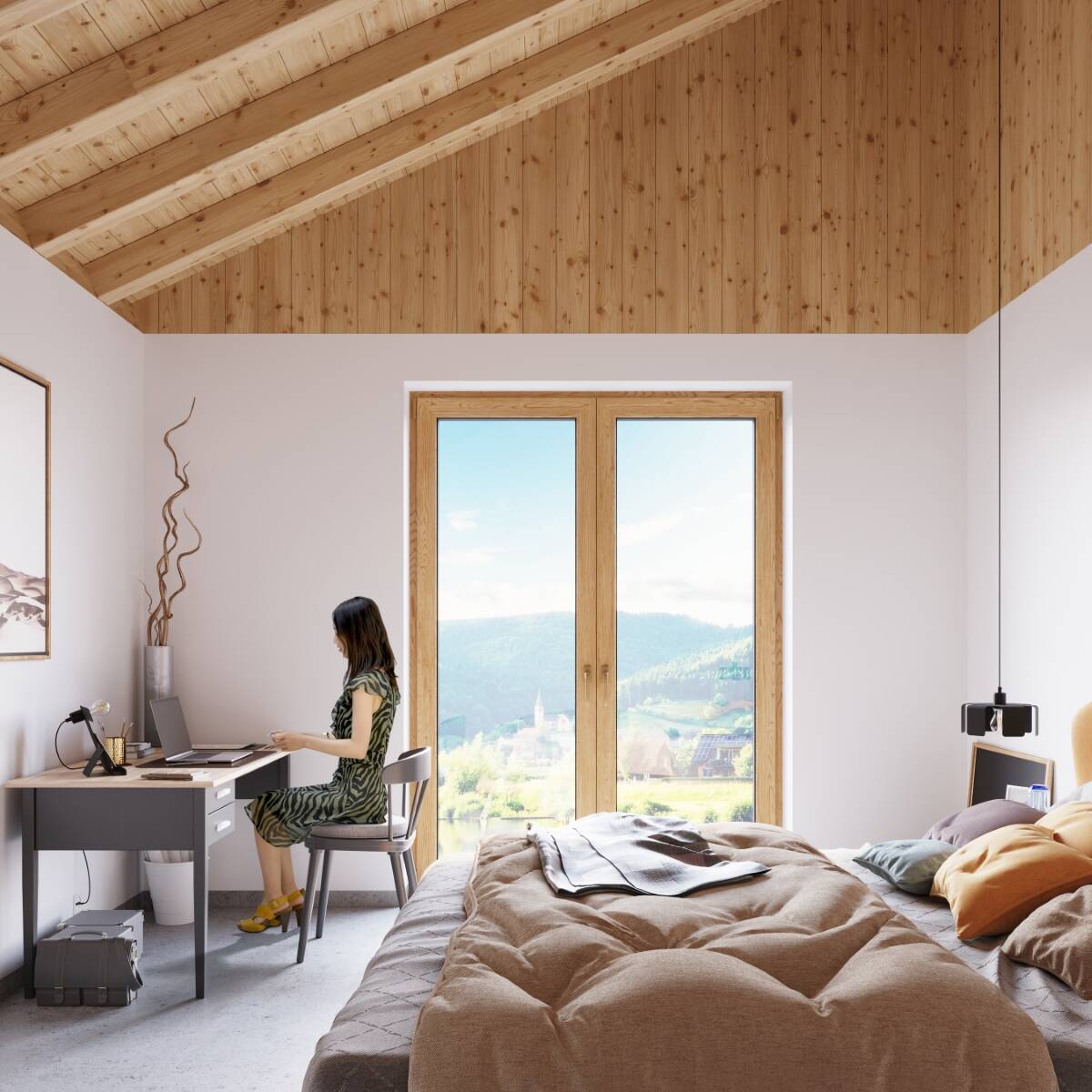 Tischleuchte "Incline" – Schreibtischlampen in Schwarz | Dexity Lichtdesign