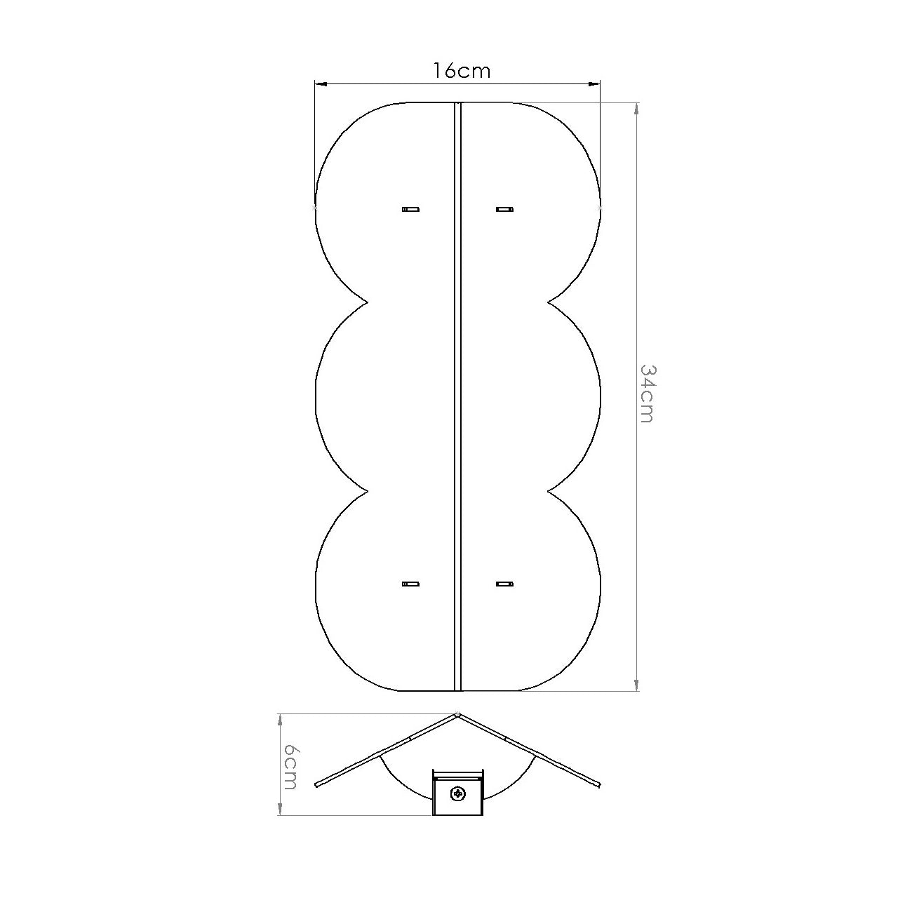 Wandleuchte "BISCUIT"
