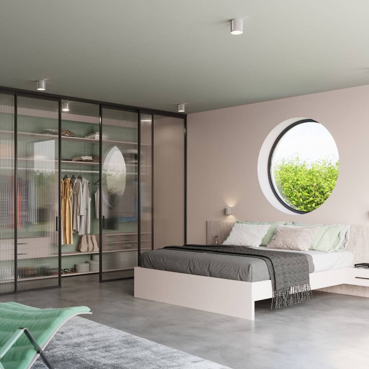 Wandleuchte "Inez" – Wandlampen in Grau | Dexity Lichtdesign