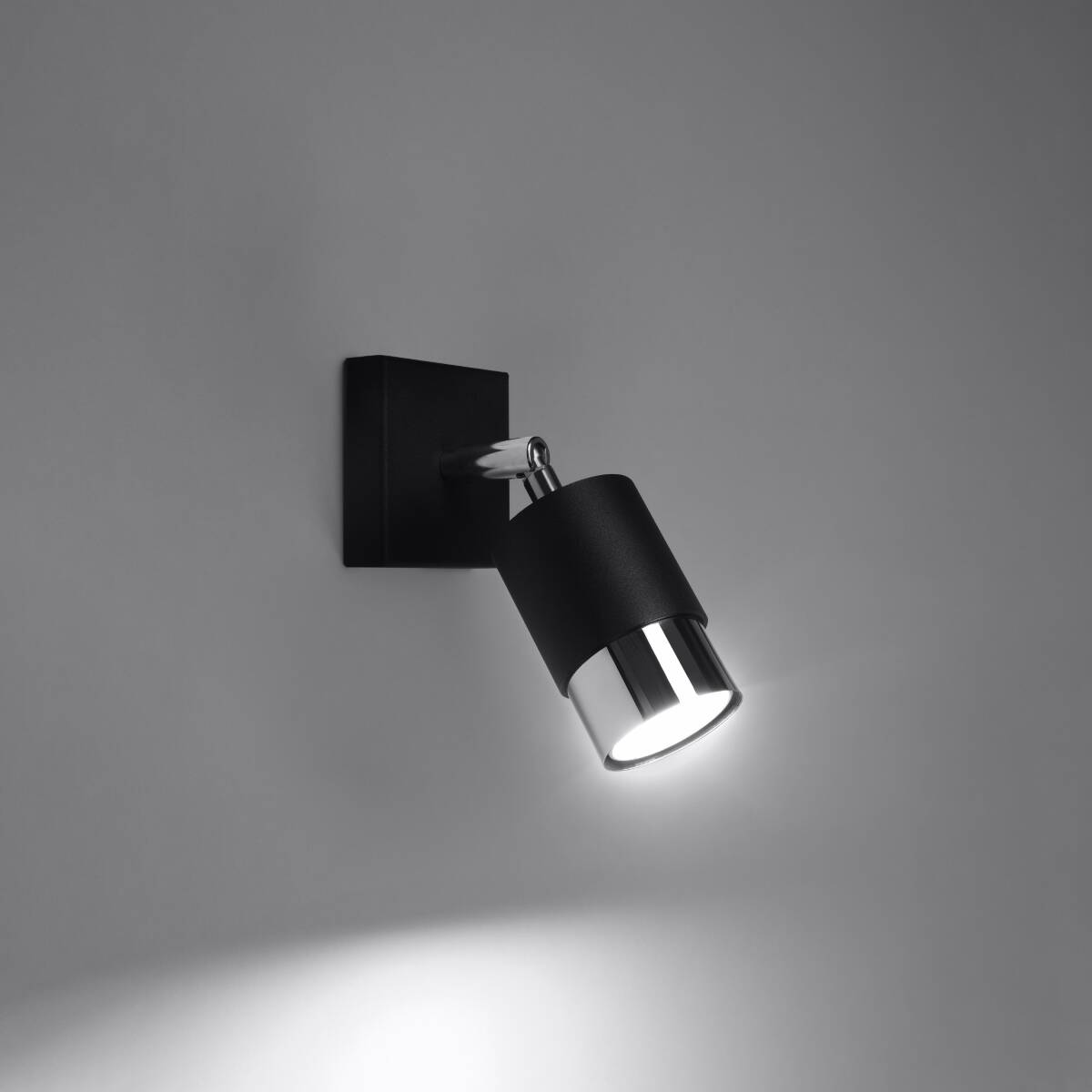 Wandleuchte "Nero" – Wandlampen in Chrom | Dexity Lichtdesign
