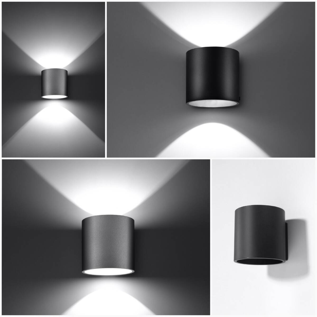 Wandleuchte "Orbis 1" – Wandlampen in Schwarz | Dexity Lichtdesign