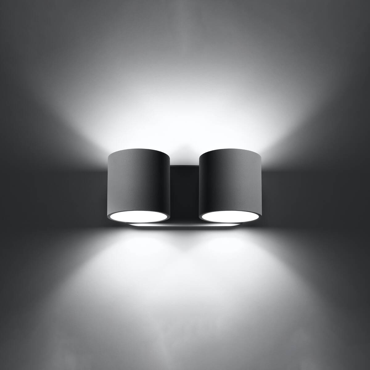 Wandleuchte "Orbis 2" – Wandlampen in Grau | Dexity Lichtdesign