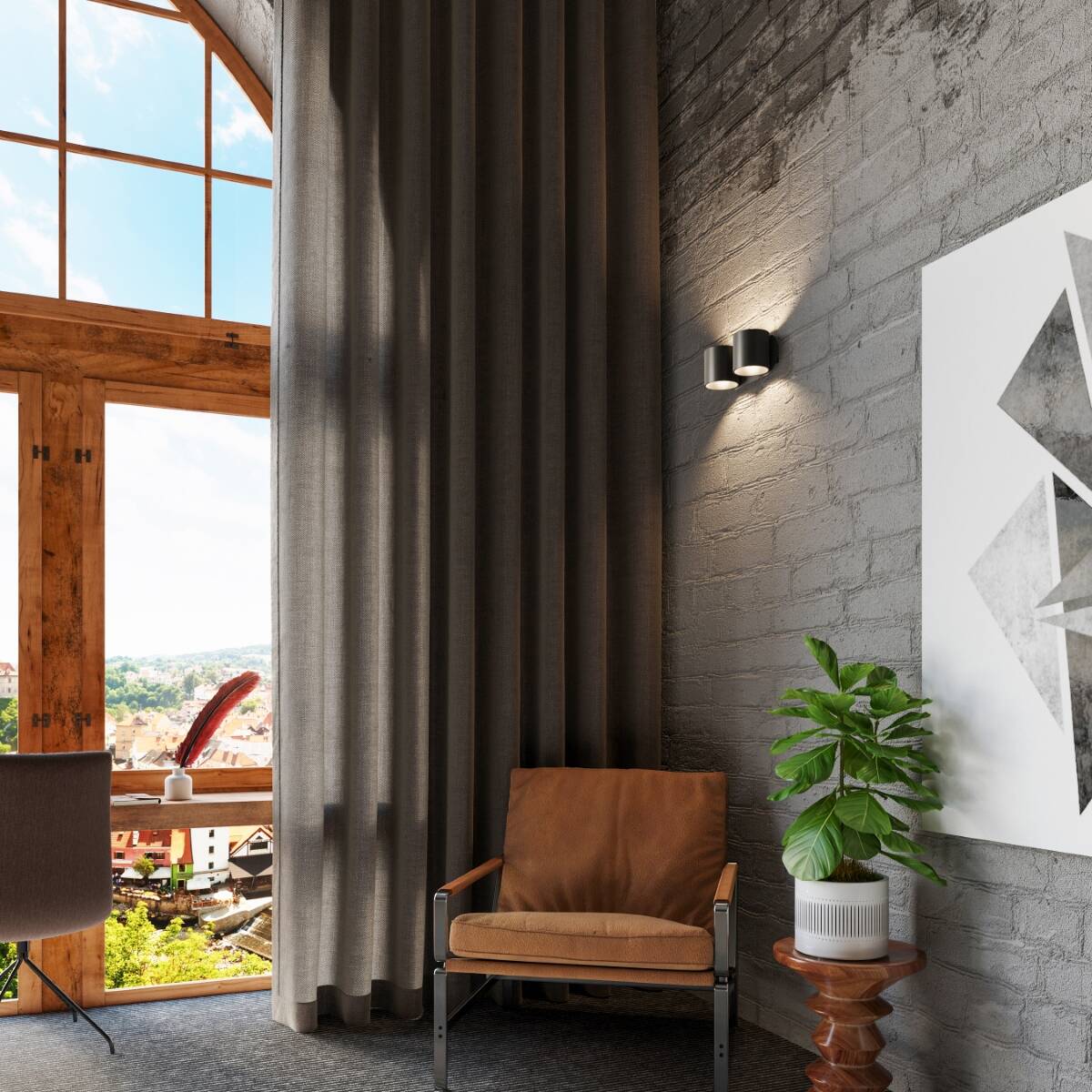 Wandleuchte "Orbis 2" – Wandlampen in Schwarz | Dexity Lichtdesign