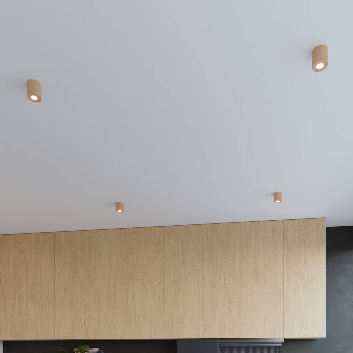 Naturholz - Wandleuchte "Orbis" – Wandlampen in Naturholz | Dexity Lichtdesign