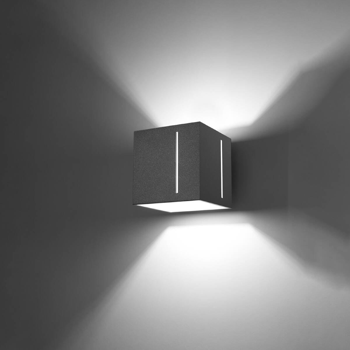 Wandleuchte "Cubo" – Wandlampen in Grau | Dexity Lichtdesign