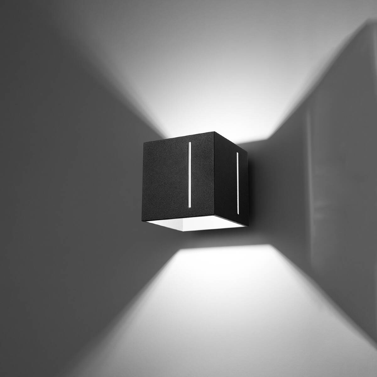 Wandleuchte "Cubo" – Wandlampen in Schwarz | Dexity Lichtdesign