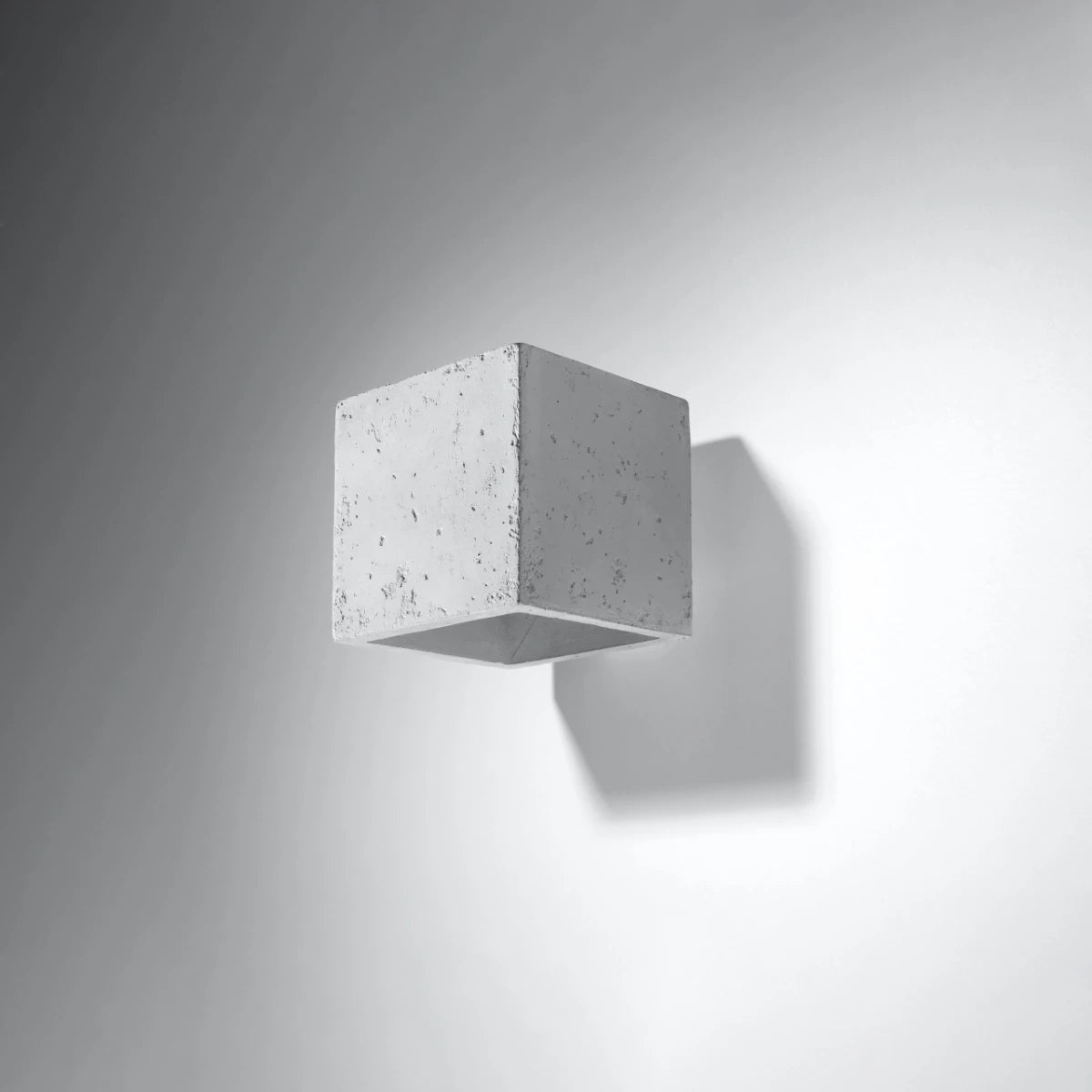 Beton-Wandleuchte "QUAD"
