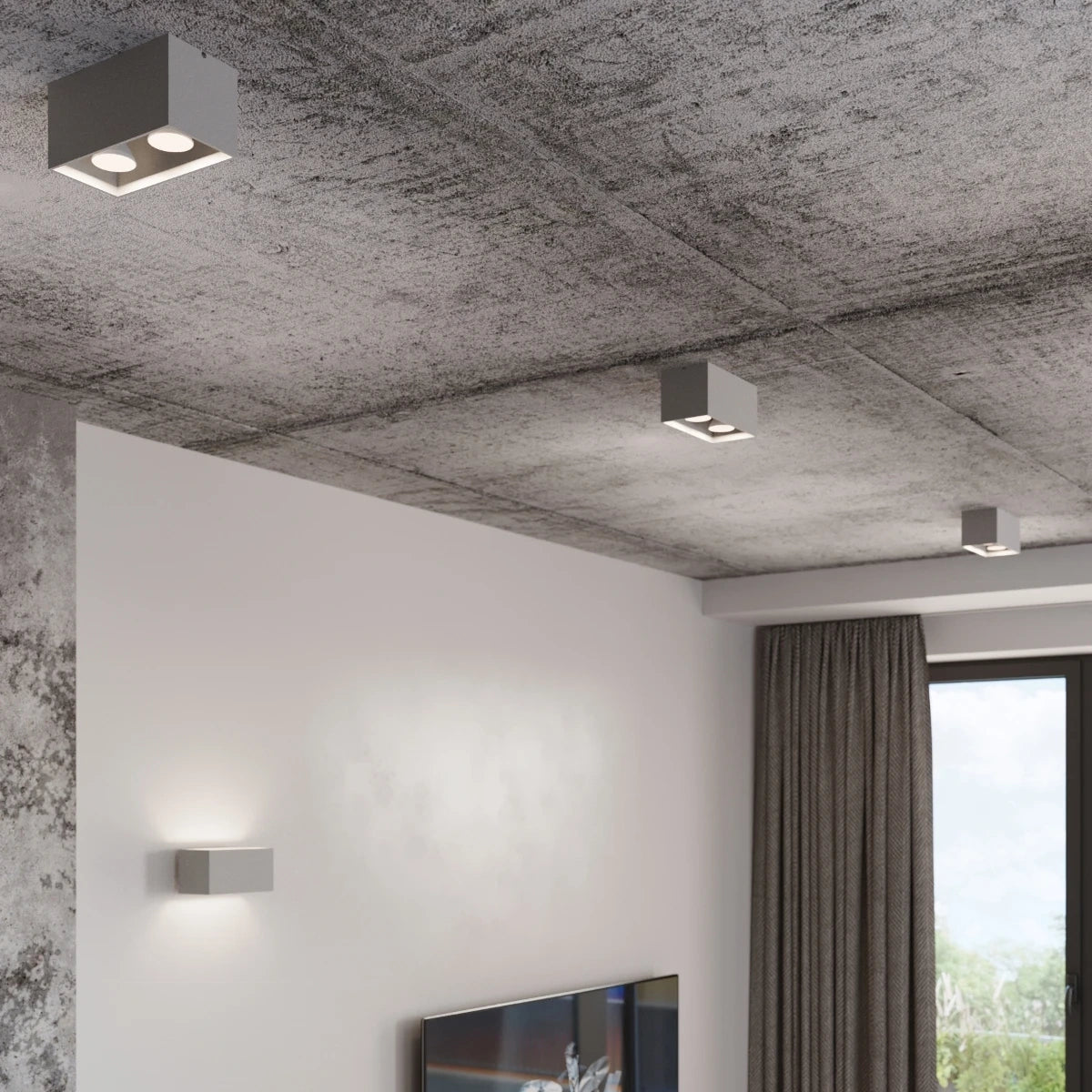 Wandleuchte "QUAD MAXI"