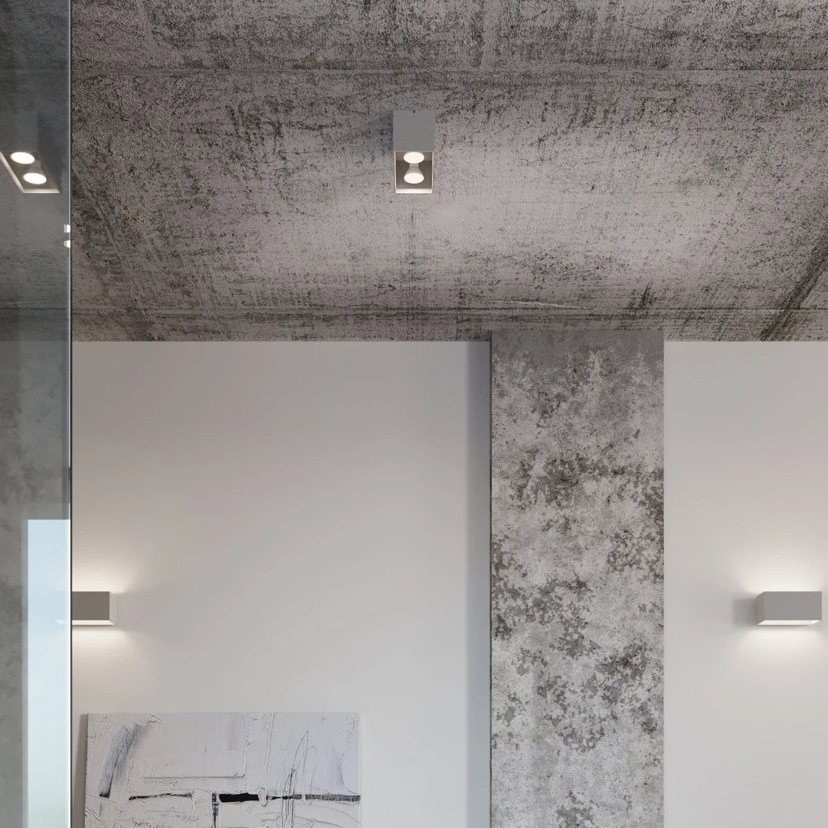 Wandleuchte "QUAD MAXI"