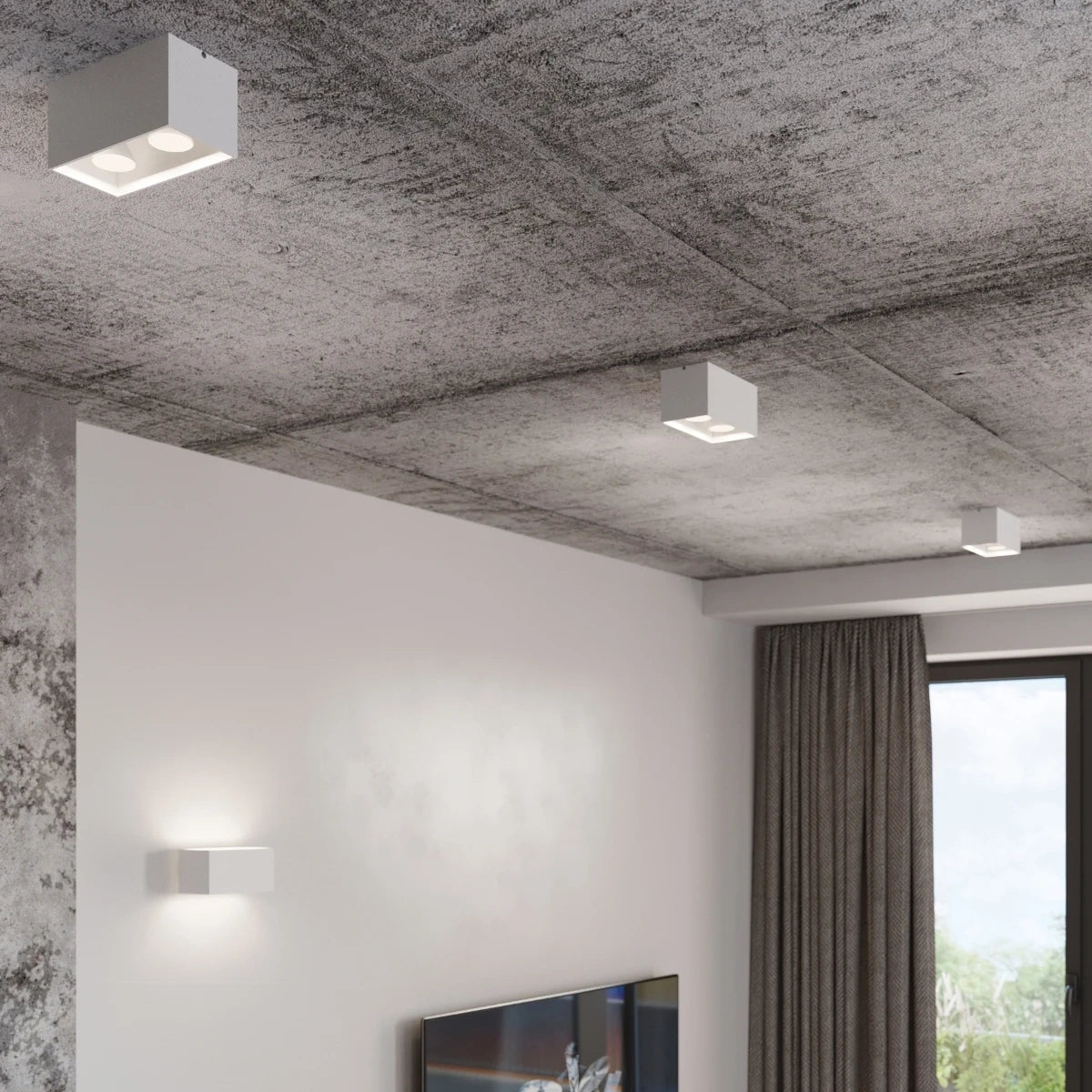 Wandleuchte "QUAD MAXI"
