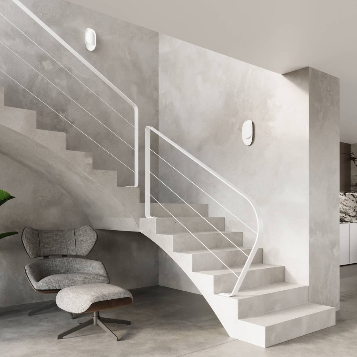 Wandleuchte "Tear" – Wandlampen in Weiß | Dexity Lichtdesign