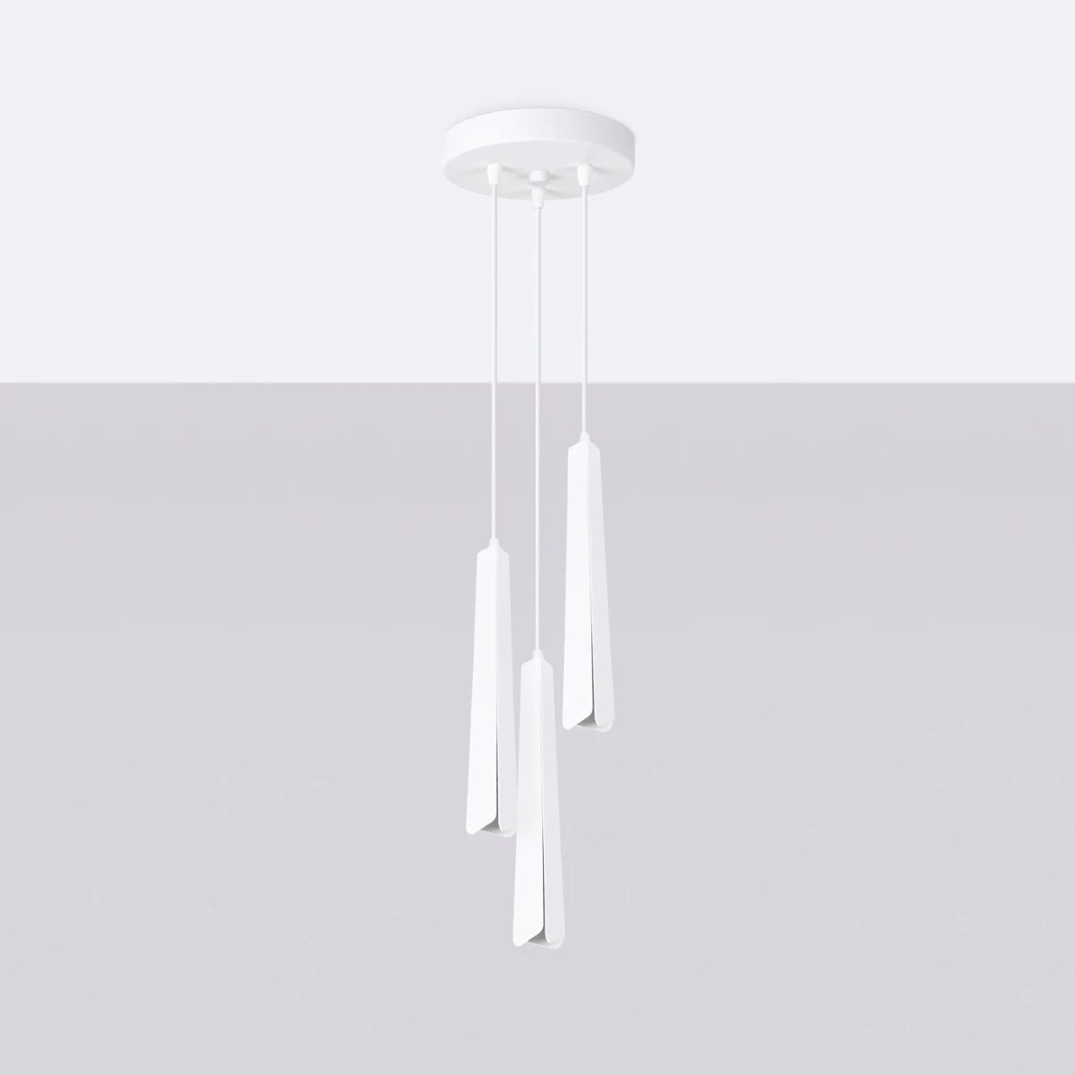 Hängeleuchte "PRYSM 3P" – Pendelleuchten in Weiß | Dexity Lichtdesign