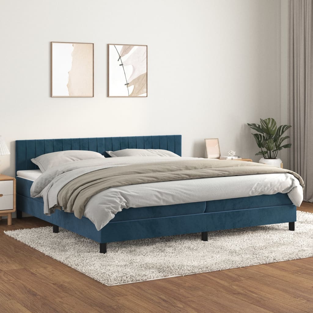 Boxspringbett ''Striped'' mit Matratze 200x200 cm