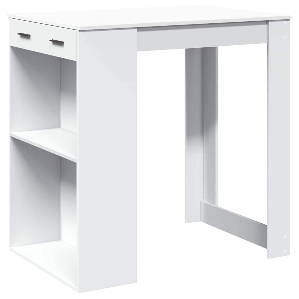 Bartisch mit Regal 102x70x103,5 cm
