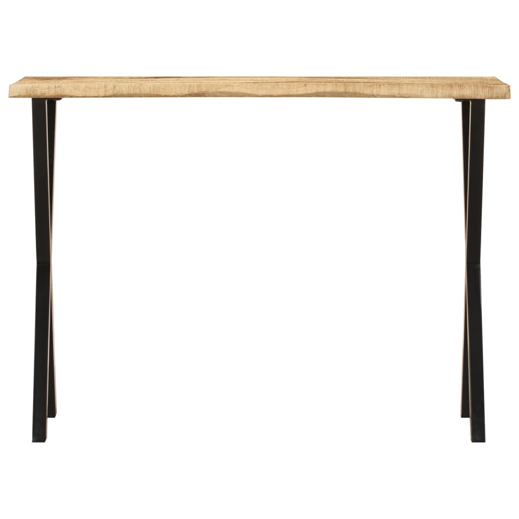 Konsolentisch mit Baumkante 105x33x76 cm