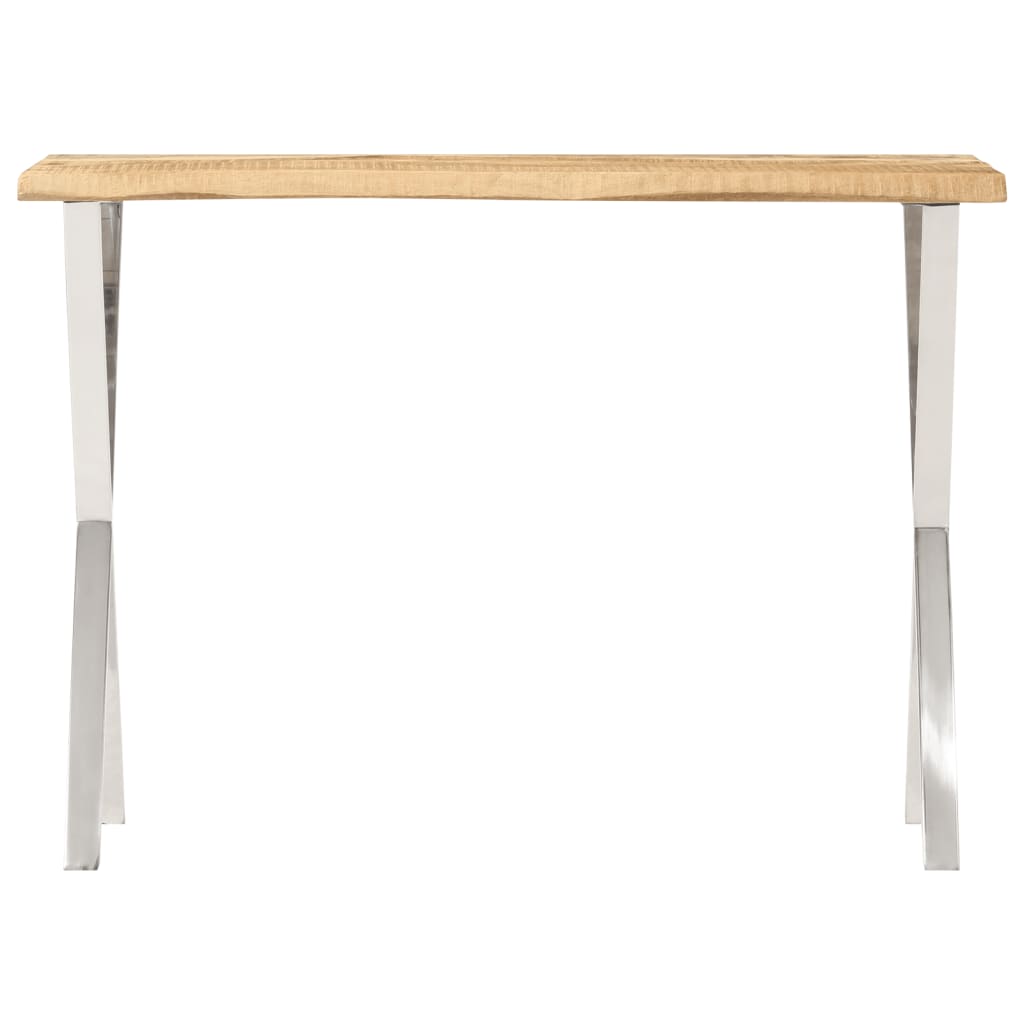 Konsolentisch mit Baumkante 105x33x76 cm
