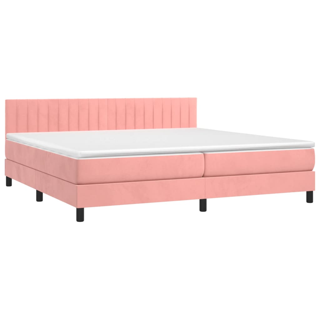Boxspringbett ''Striped'' mit Matratze 200x200 cm