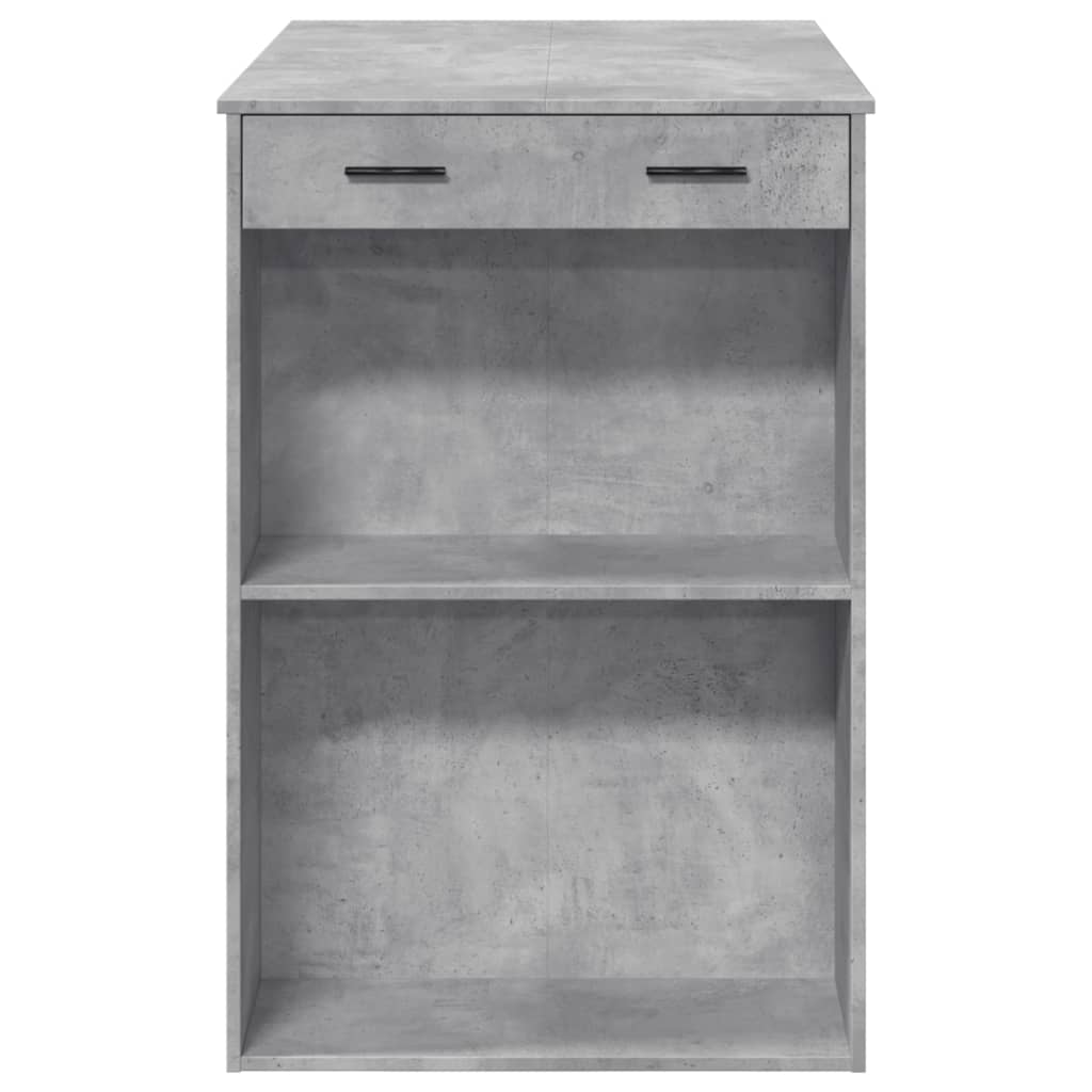 Bartisch mit Regal 102x70x103,5 cm