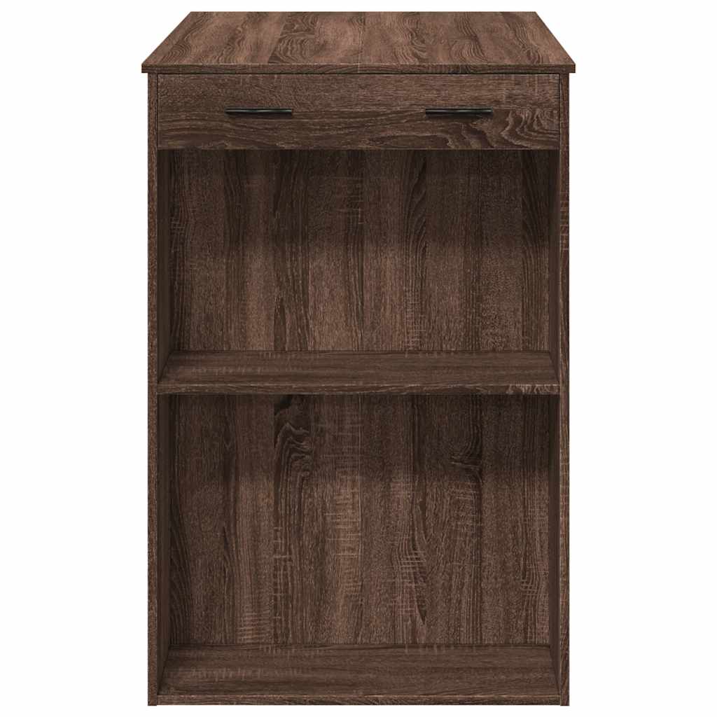 Bartisch mit Regal 102x70x103,5 cm