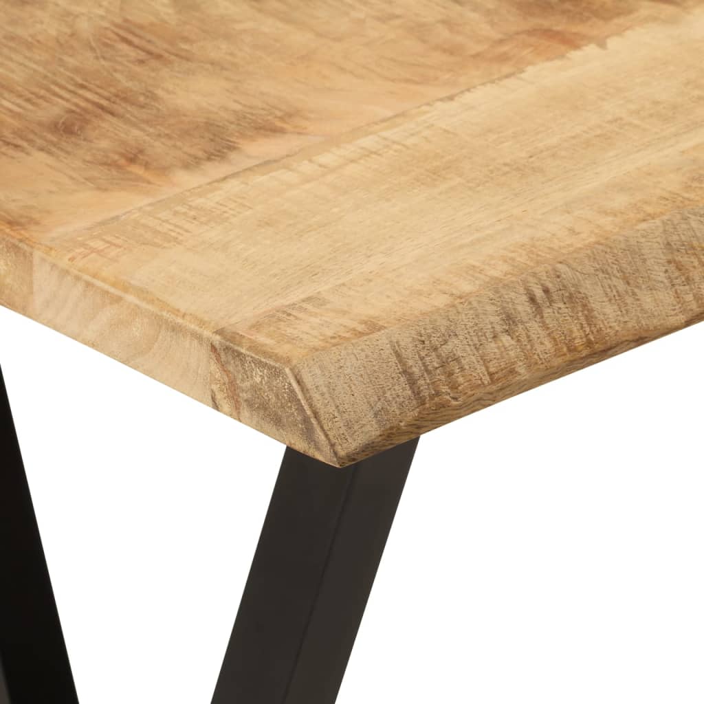 Konsolentisch mit Baumkante 105x33x76 cm