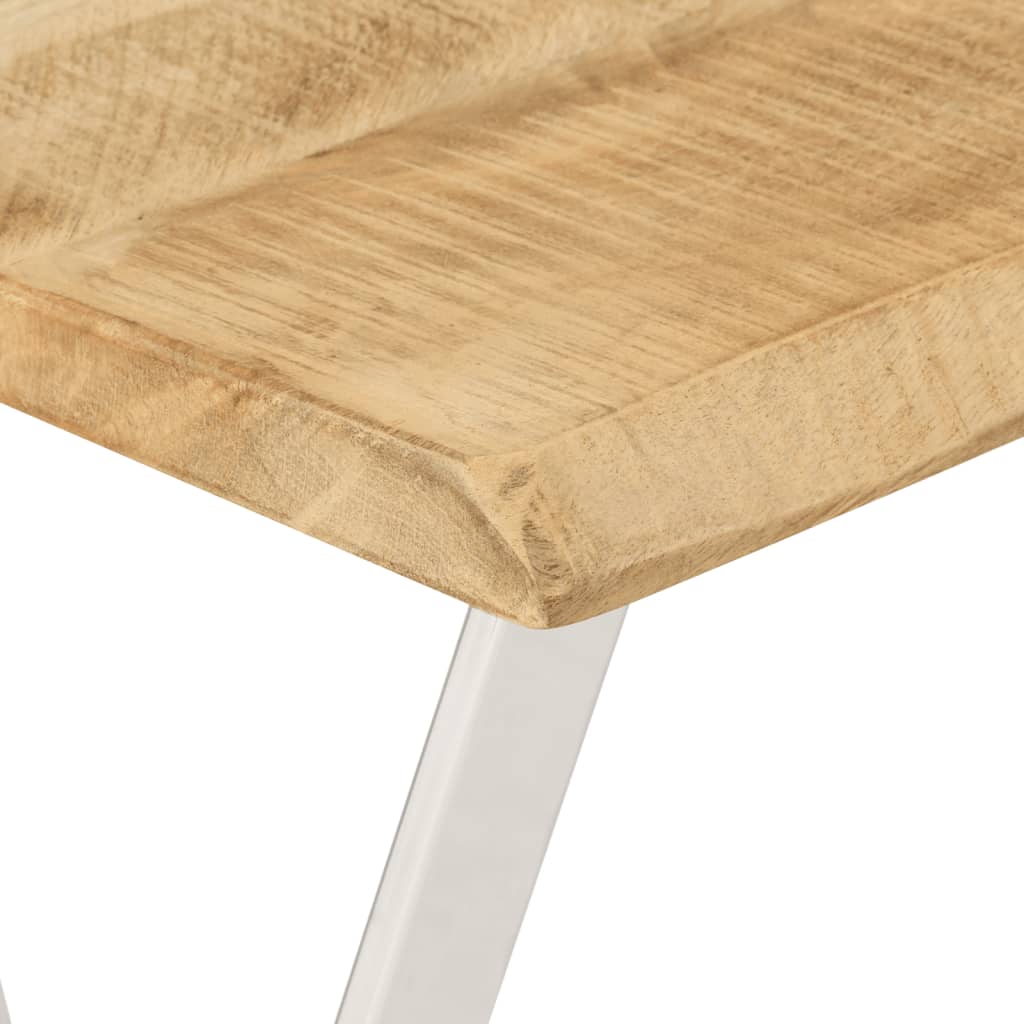 Konsolentisch mit Baumkante 105x33x76 cm