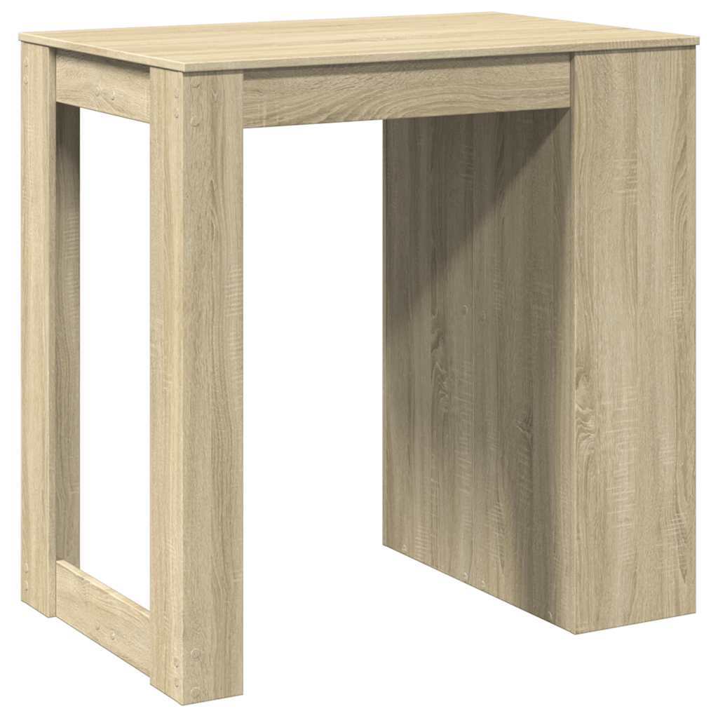 Bartisch mit Regal 102x70x103,5 cm
