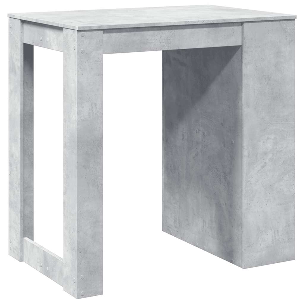 Bartisch mit Regal 102x70x103,5 cm