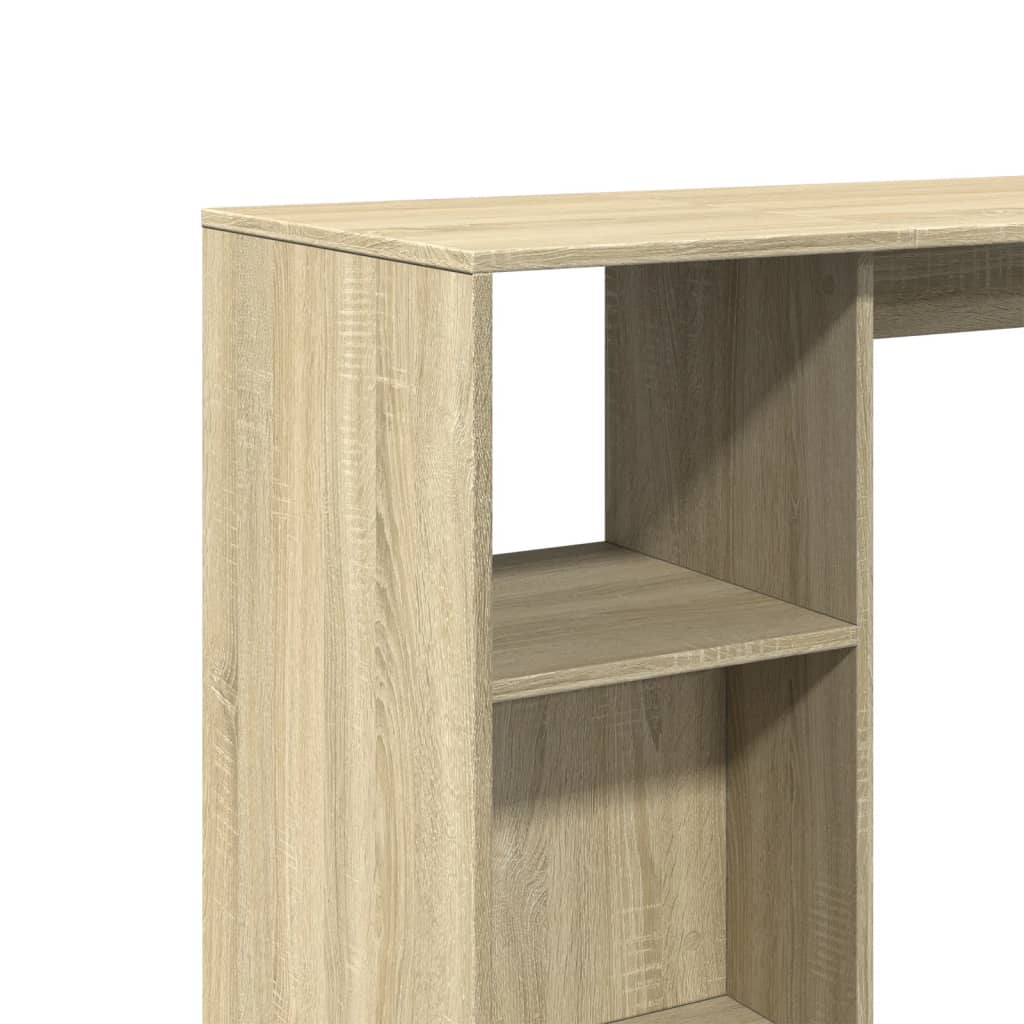 Bartisch mit Regal 124x46x103,5 cm