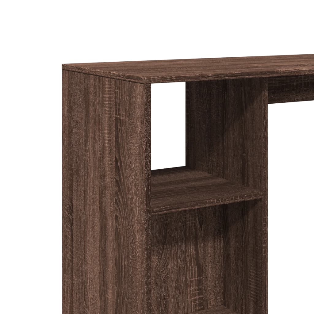 Bartisch mit Regal 124x46x103,5 cm
