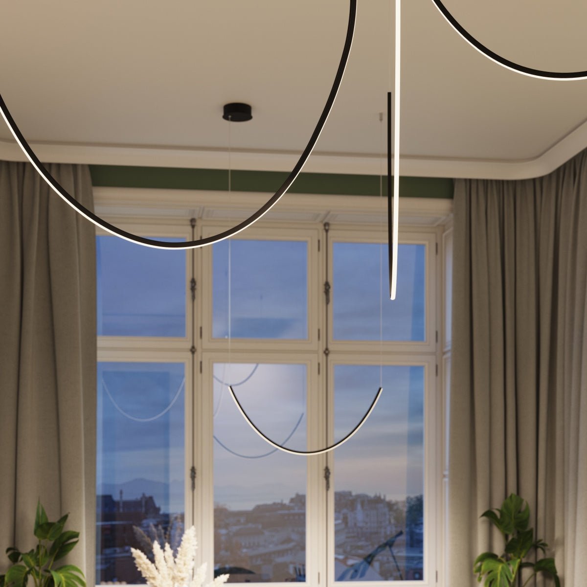 Kronleuchter "ALVAR 1" 3000K – Pendelleuchte in | Dexity Lichtdesign