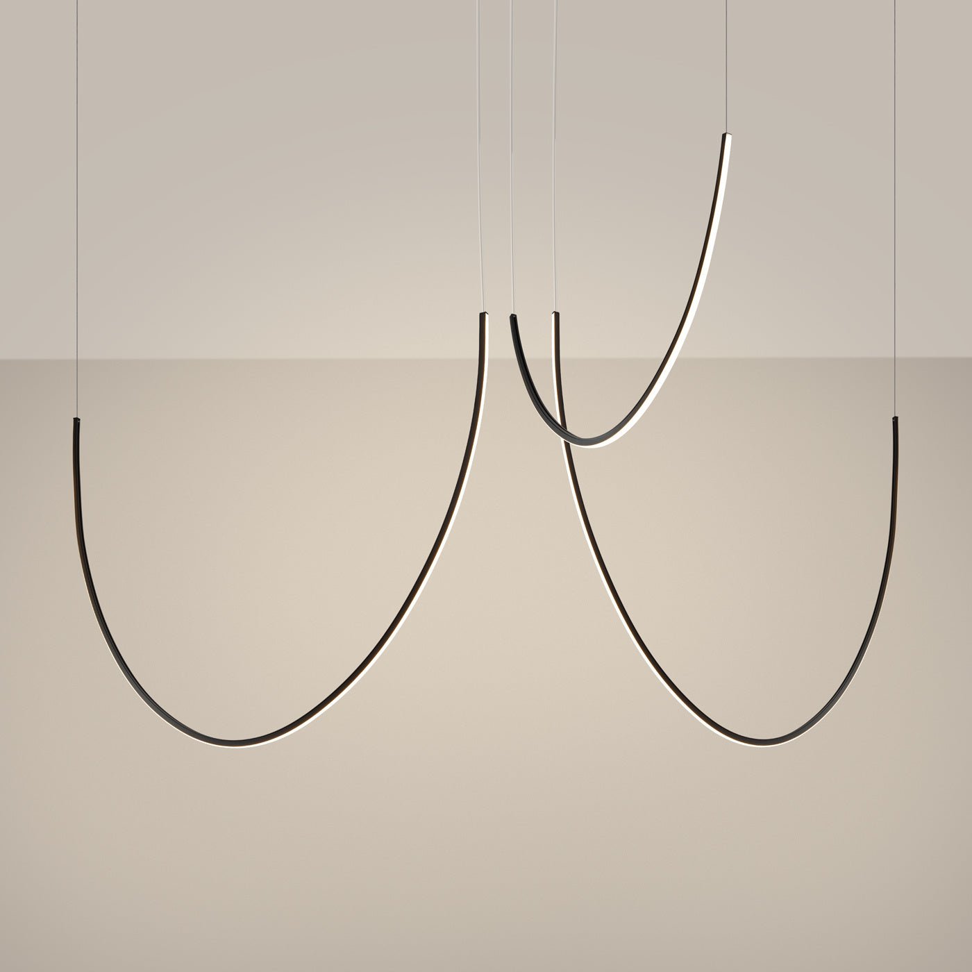 Kronleuchter "ALVAR 3" 3000K – Pendelleuchte in | Dexity Lichtdesign