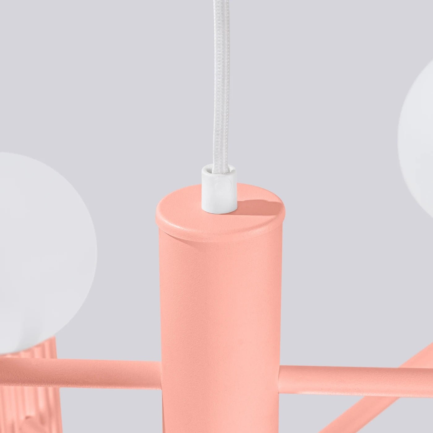 Kronleuchter "HALO 6" – in Apricot | Dexity Lichtdesign