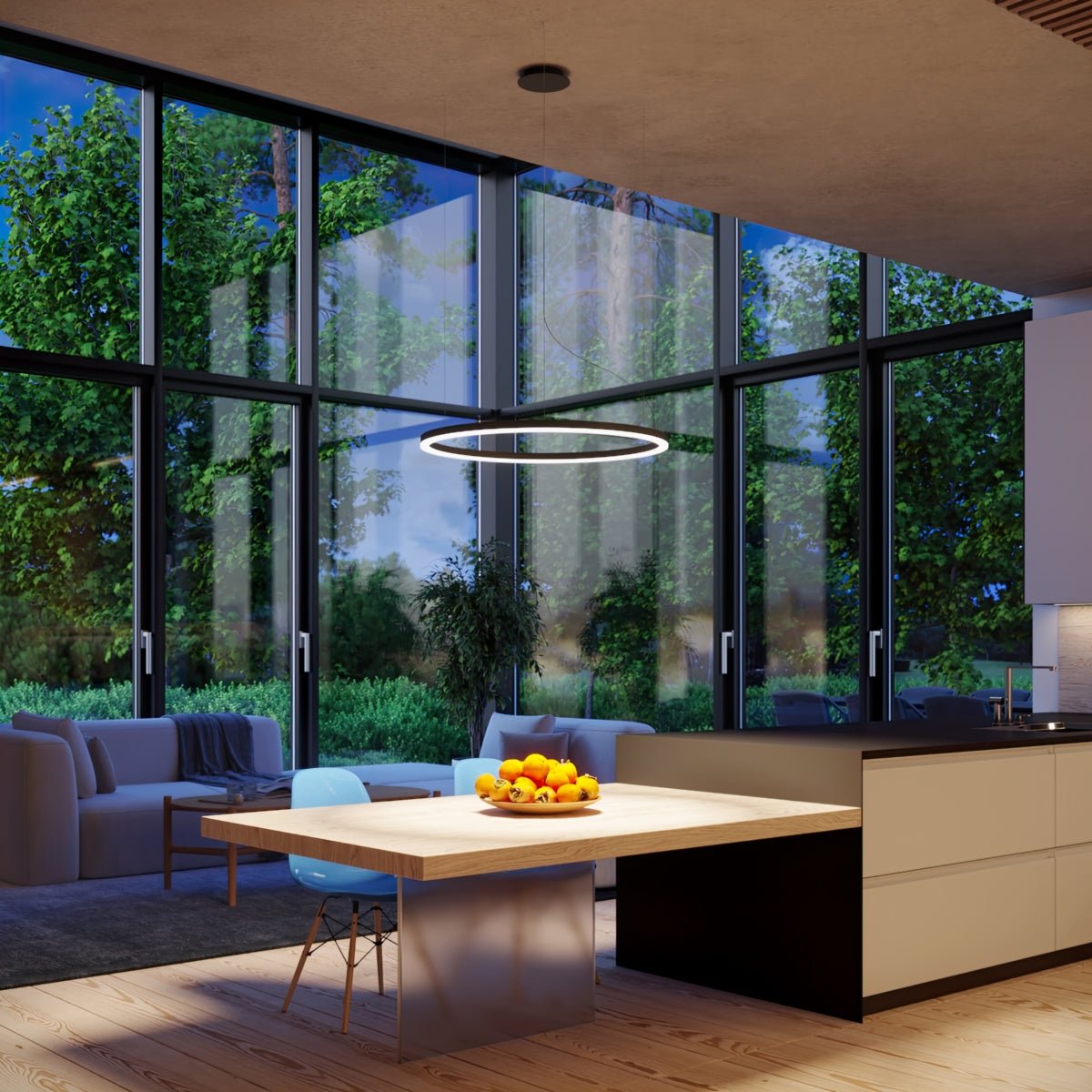 Kronleuchter "ODA 80" 3000K – Pendelleuchte in | Dexity Lichtdesign