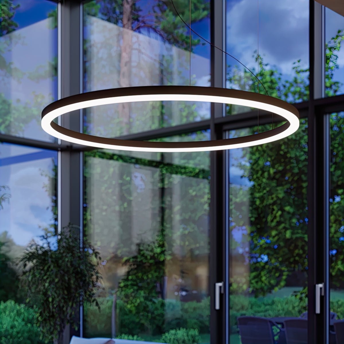 Kronleuchter "ODA 80" 3000K – Pendelleuchte in | Dexity Lichtdesign