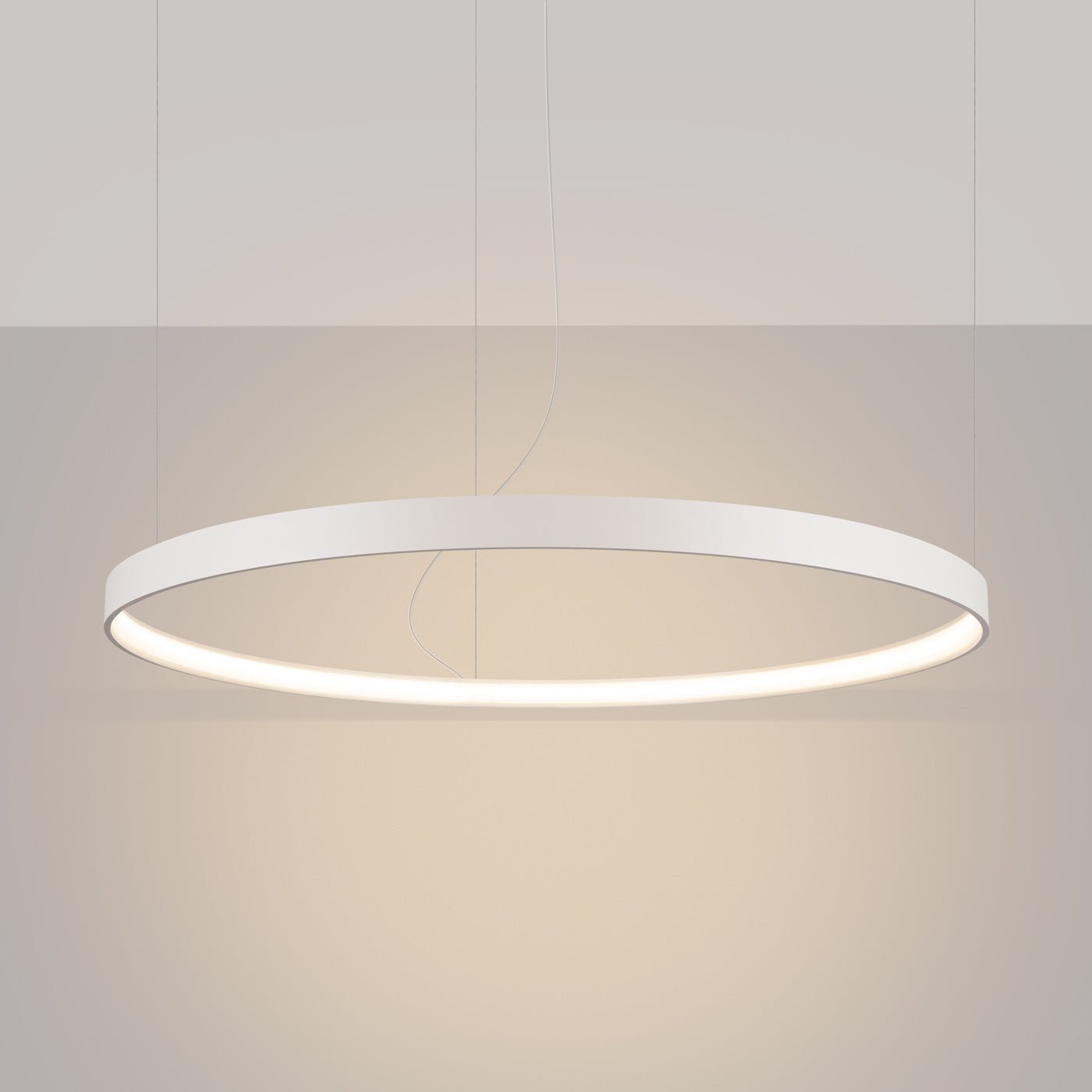 Kronleuchter "RIO 110" 3000K – Pendelleuchte in Beige | Dexity Lichtdesign