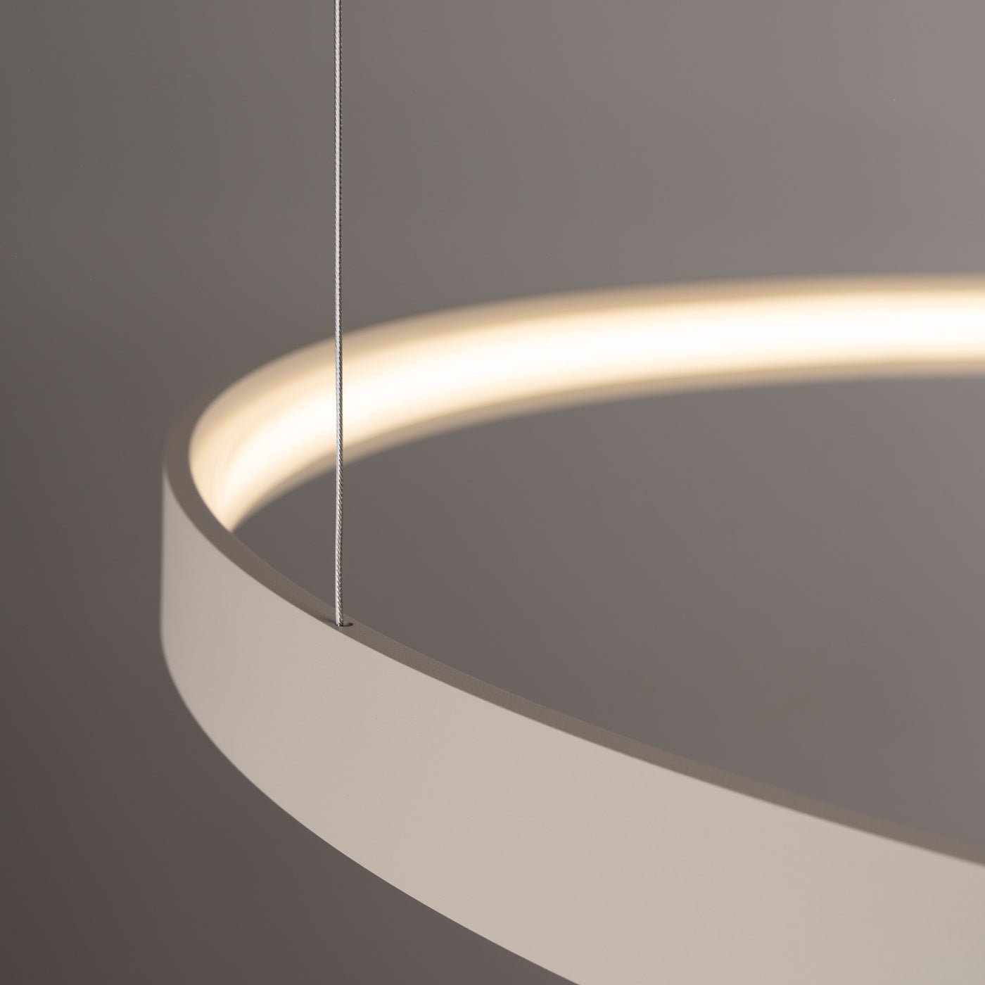 Kronleuchter "RIO 2" 3000K – Pendelleuchte in Beige | Dexity Lichtdesign