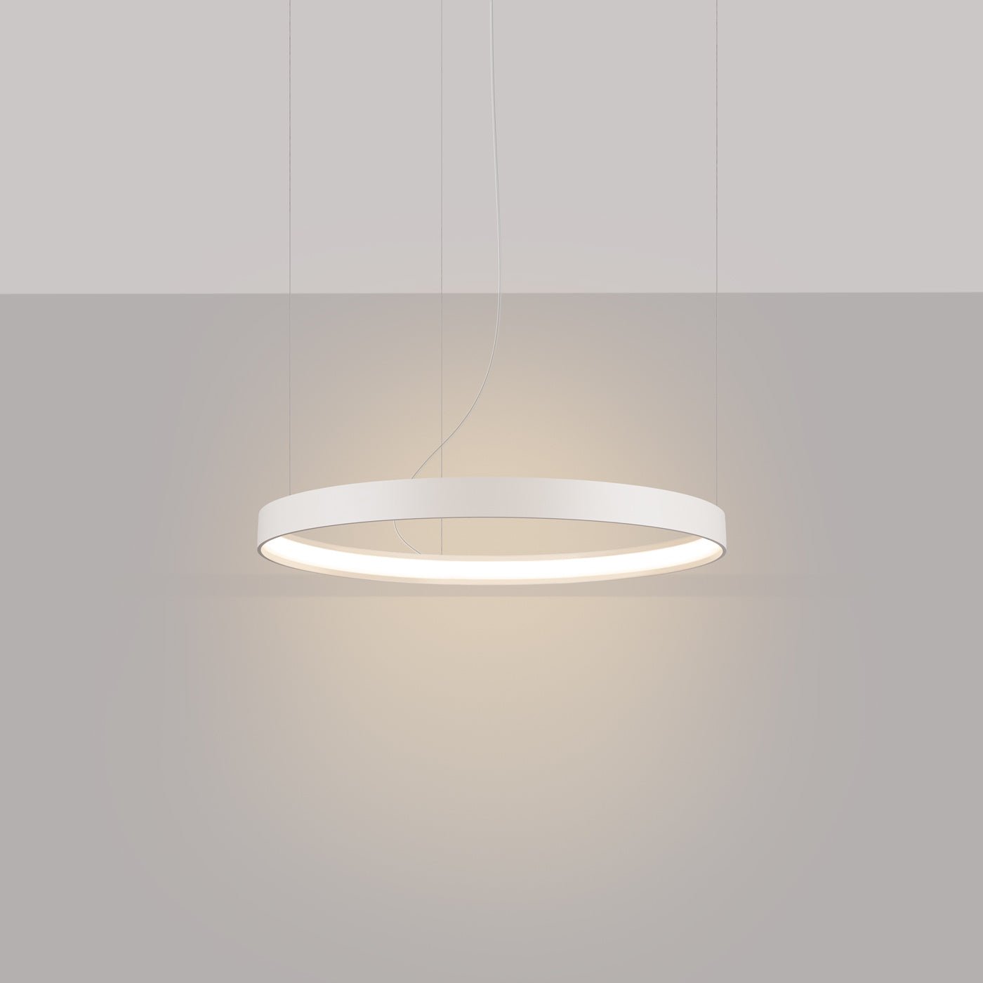 Kronleuchter "RIO 55" 3000K – Pendelleuchte in Beige | Dexity Lichtdesign