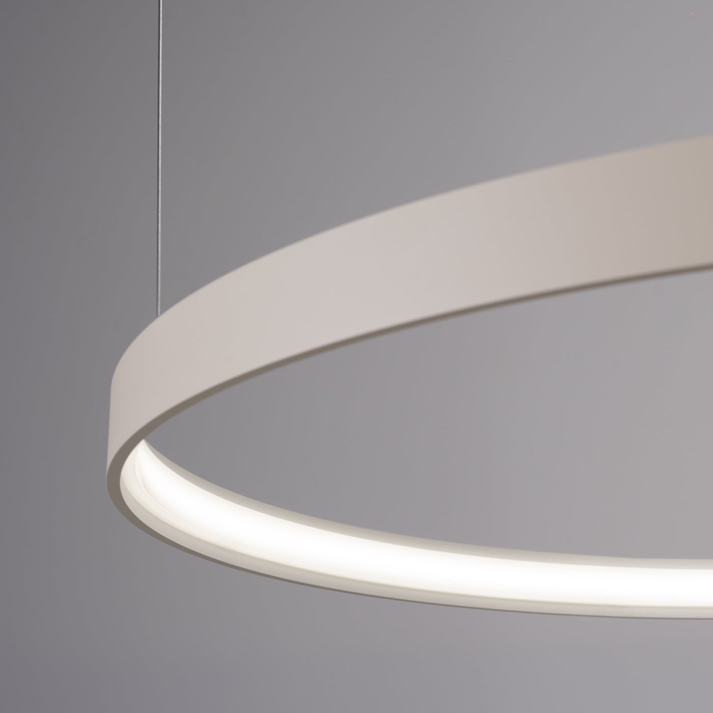 Kronleuchter "RIO 78" 4000K – Pendelleuchte in Beige | Dexity Lichtdesign