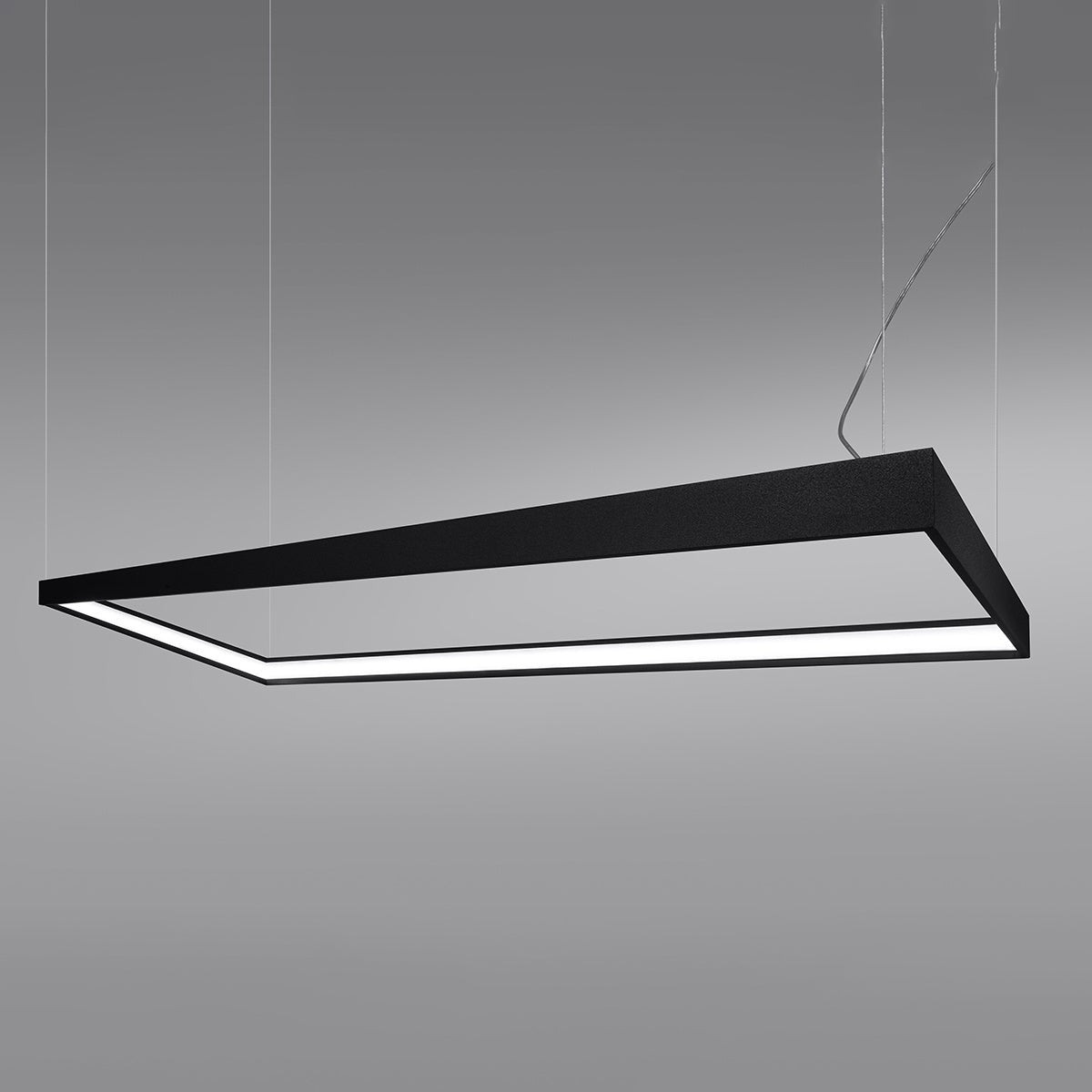 Kronleuchter "TUULA M" 4000K – Pendelleuchte in Schwarz | Dexity Lichtdesign