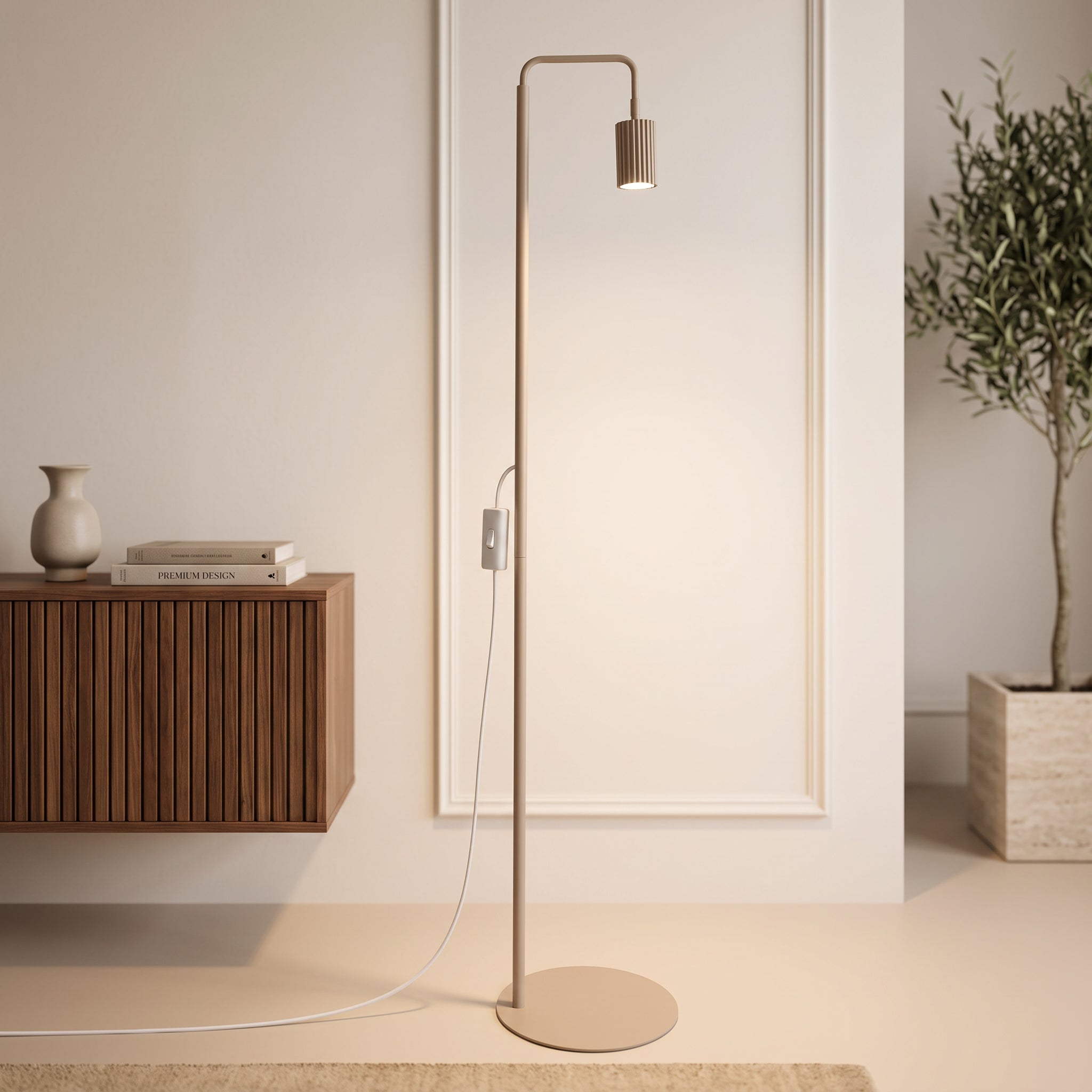 Stehlampe "KARBON 1"