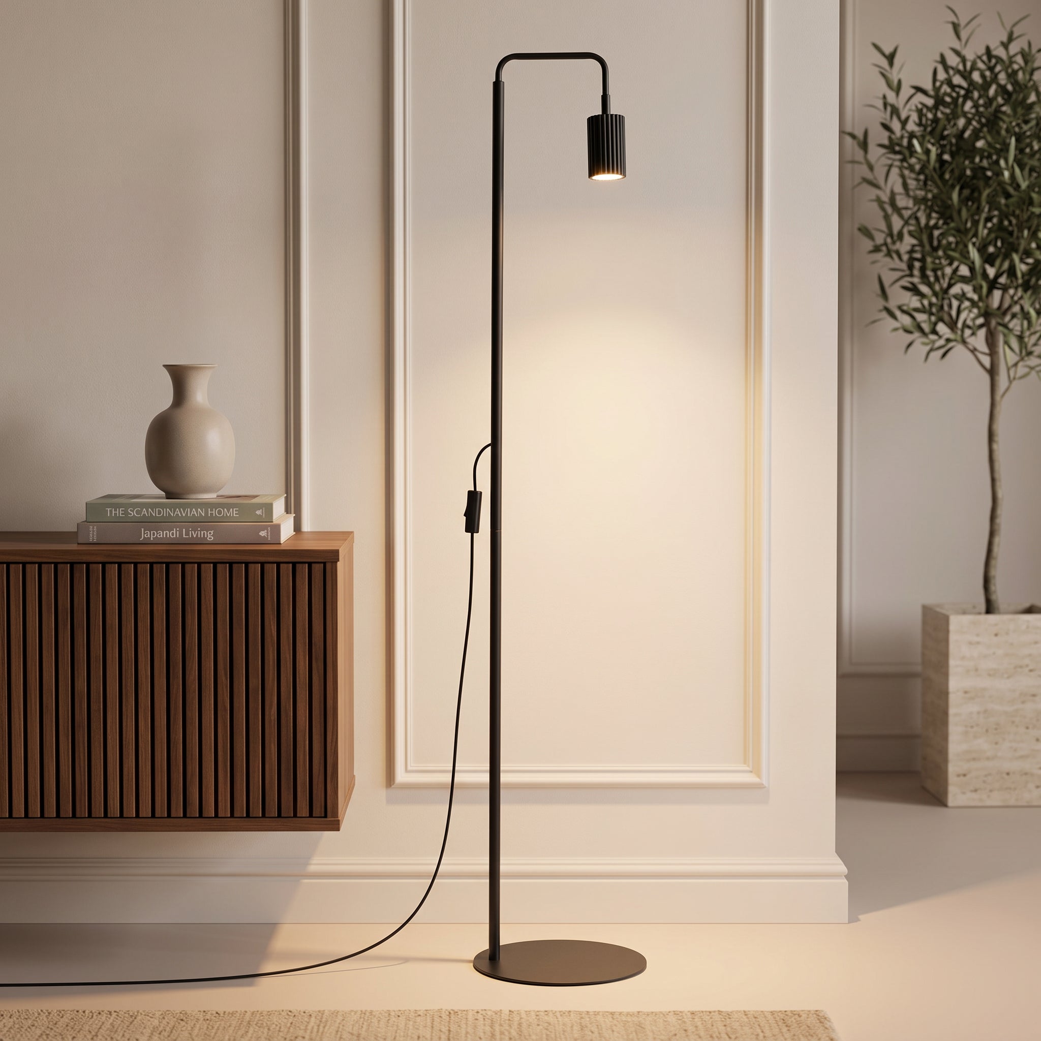 Stehlampe "KARBON 1"