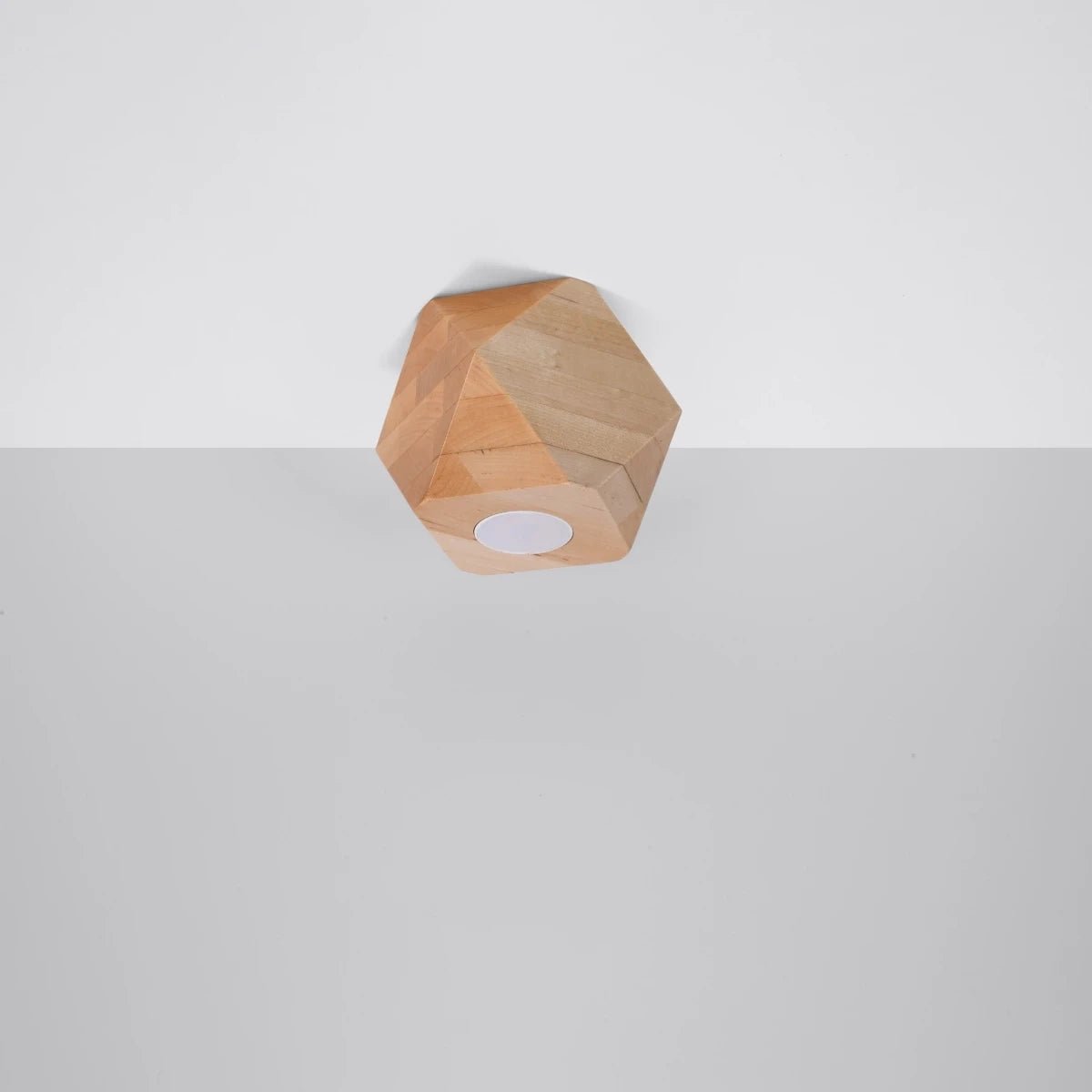 Naturholz - Deckenleuchte "Woody 1" – Deckenlampen in | Dexity Lichtdesign
