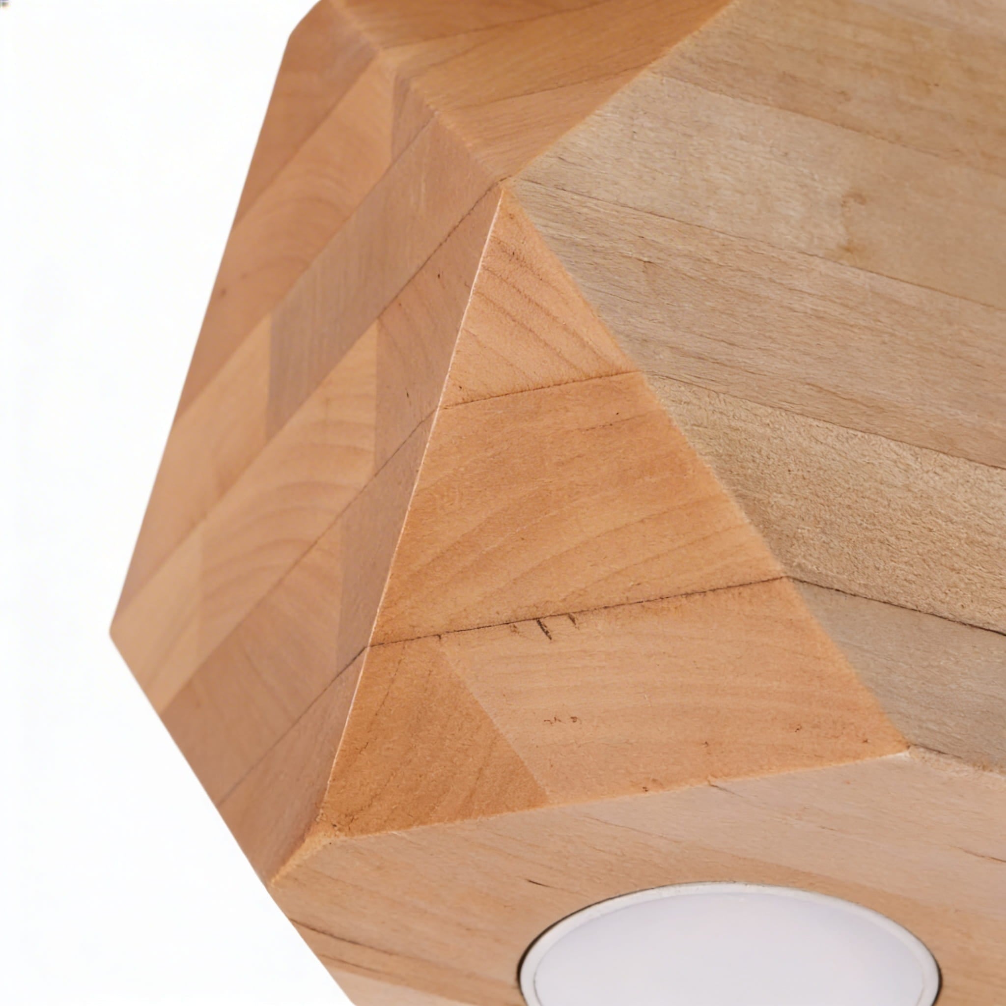 Naturholz - Deckenleuchte "Woody 1" – Deckenlampen in | Dexity Lichtdesign