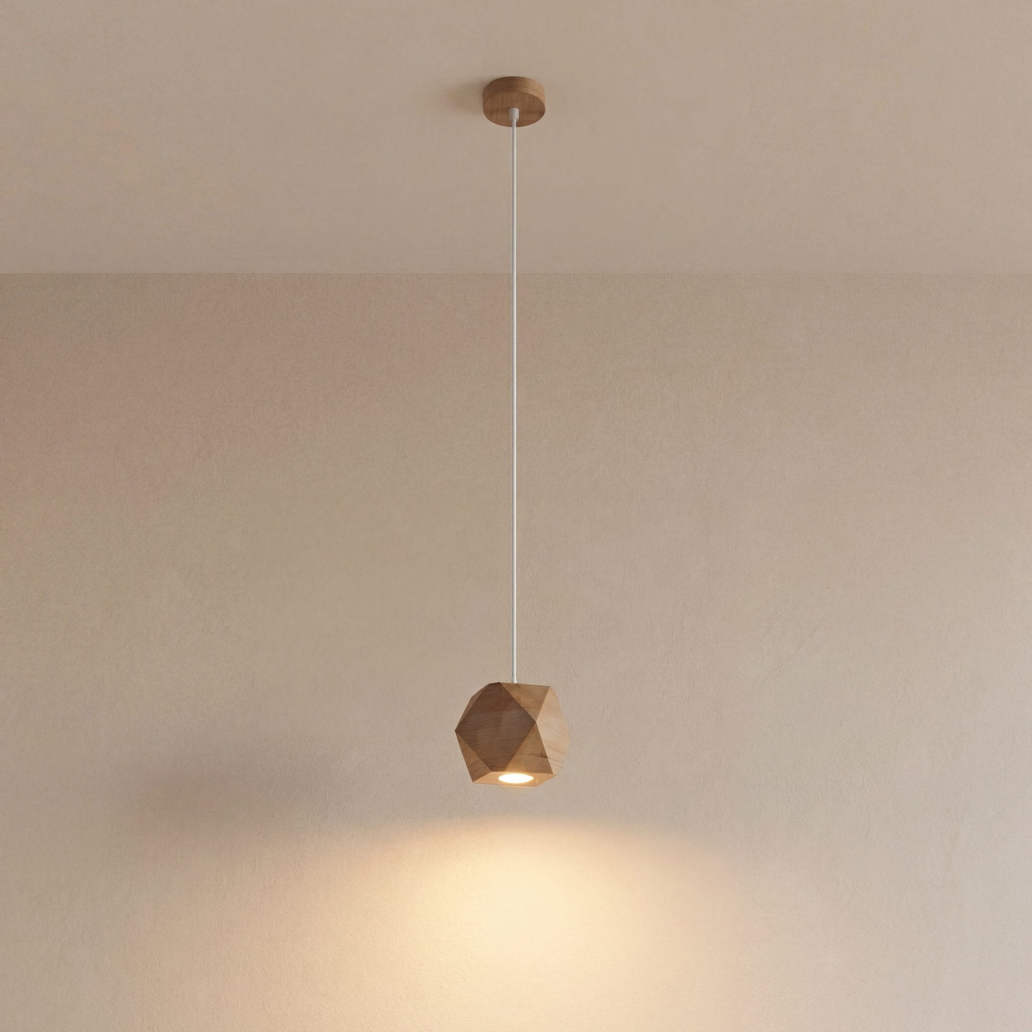 Naturholz - Hängeleuchte "Woody" – Pendelleuchten in | Dexity Lichtdesign