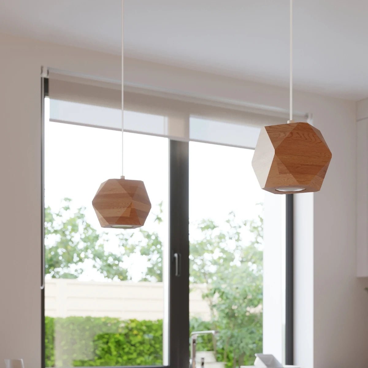 Naturholz - Hängeleuchte "Woody" – Pendelleuchten in | Dexity Lichtdesign